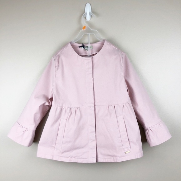 NWT. Massimo Dutti Girls Pink Jacket. Size 11-12. - Picture 1 of 8